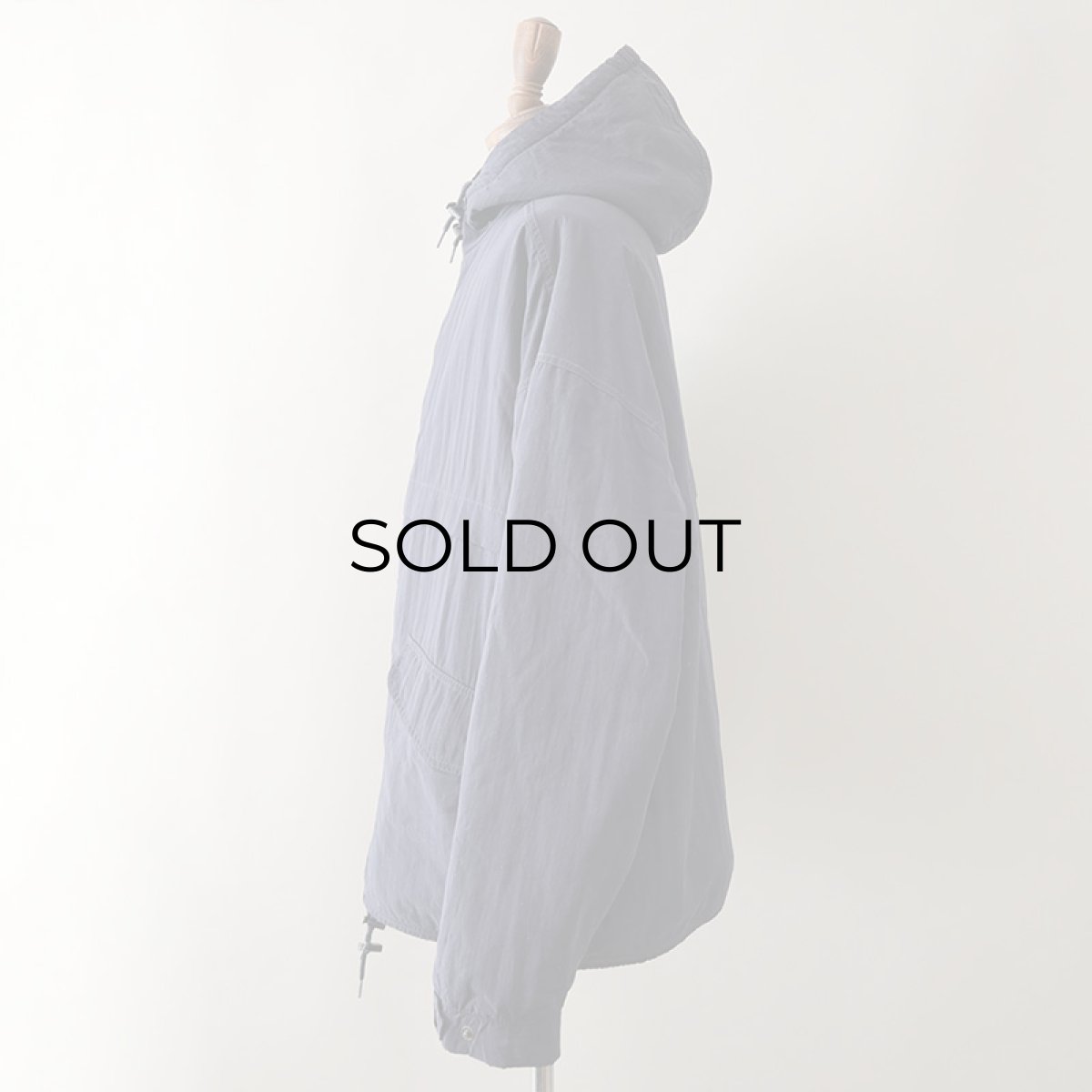 画像3: 90's-00's Eddie Bauer NYLON FLEECE LINING ZIP HOODED JACKET (3)