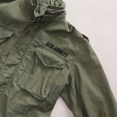 画像4: 〜70's US ARMY M-65 COTTON NYLON BACK HAND PAINT FIELD JACKET "Ford"  【SMALL - REGULAR?】 (4)