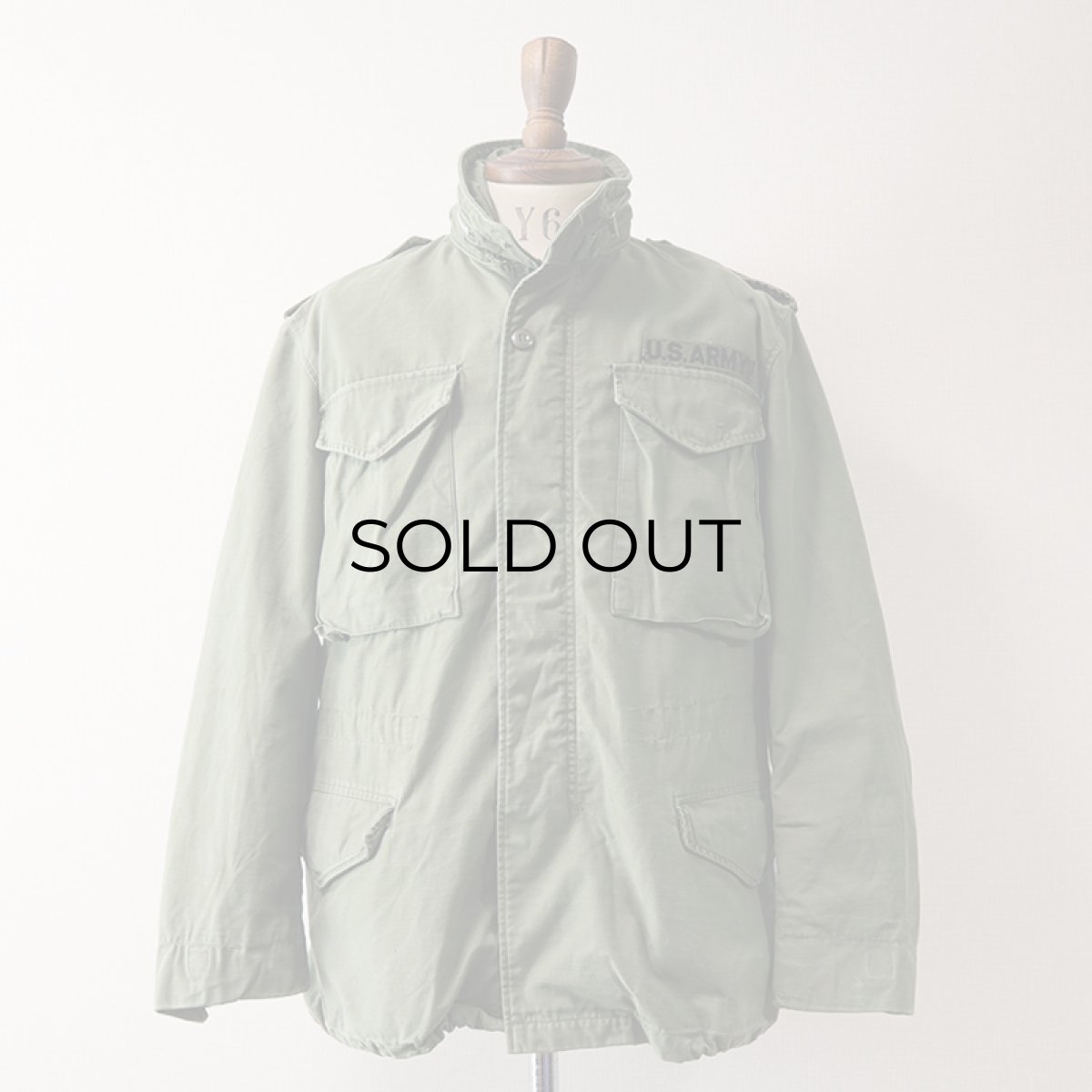 画像16: 〜70's US ARMY M-65 COTTON NYLON BACK HAND PAINT FIELD JACKET "Ford"  【SMALL - REGULAR?】 (16)