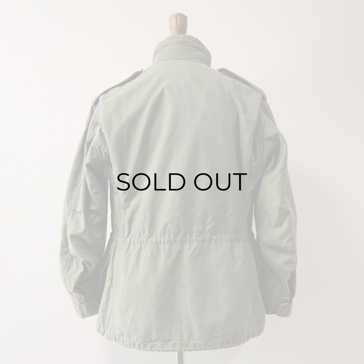 画像3: 80's US CIVIL AIR PATROL M-65 COTTON NYLON FIELD JACKET with WAPPEN 【SMALL-SHORT】 (3)