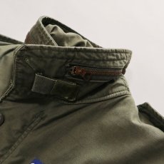 画像15: 80's US CIVIL AIR PATROL M-65 COTTON NYLON FIELD JACKET with WAPPEN 【SMALL-SHORT】 (15)