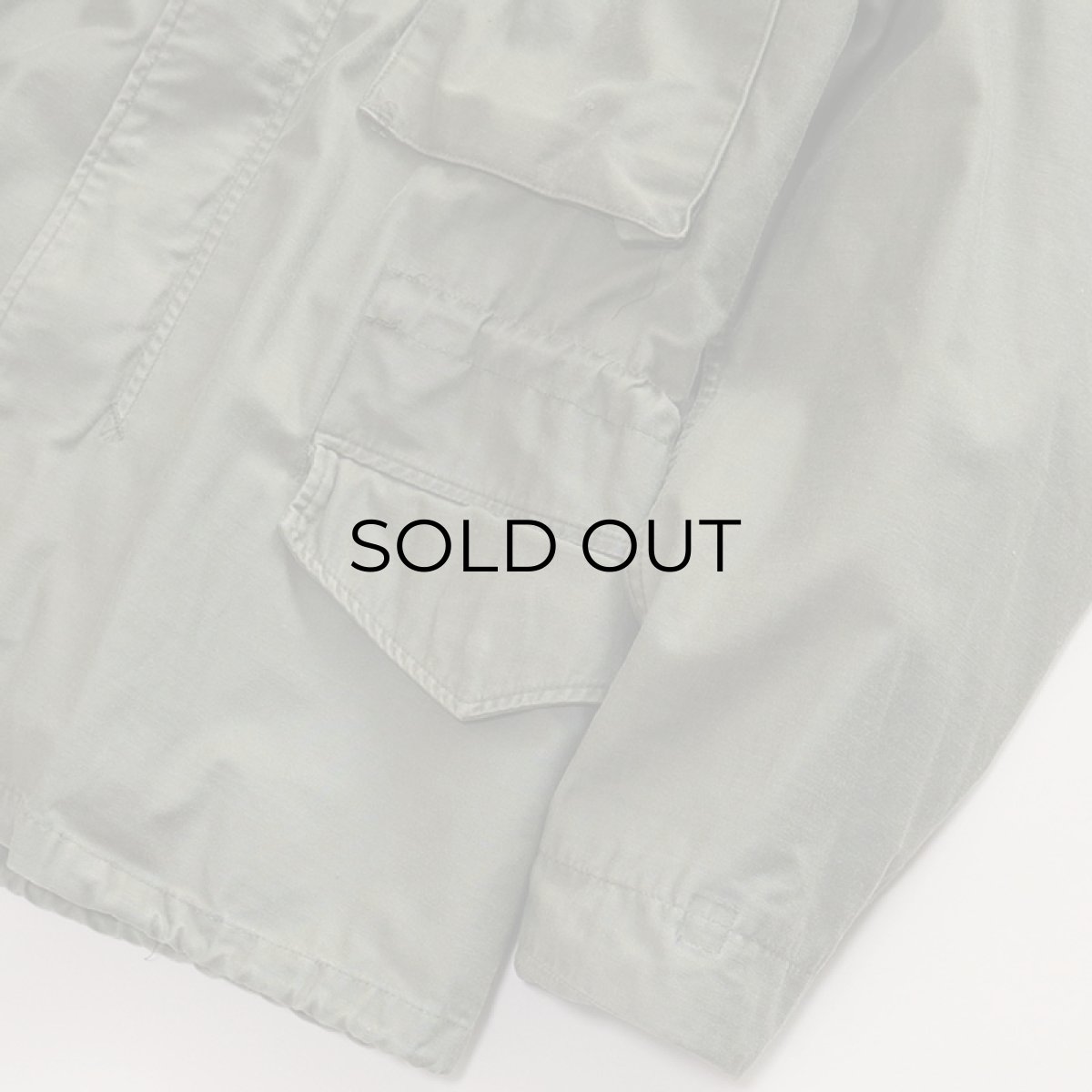 画像13: 80's US CIVIL AIR PATROL M-65 COTTON NYLON FIELD JACKET with WAPPEN 【SMALL-SHORT】 (13)