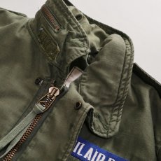 画像14: 80's US CIVIL AIR PATROL M-65 COTTON NYLON FIELD JACKET with WAPPEN 【SMALL-SHORT】 (14)