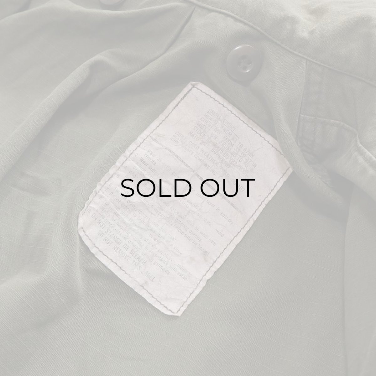 画像18: 80's US CIVIL AIR PATROL M-65 COTTON NYLON FIELD JACKET with WAPPEN 【SMALL-SHORT】 (18)