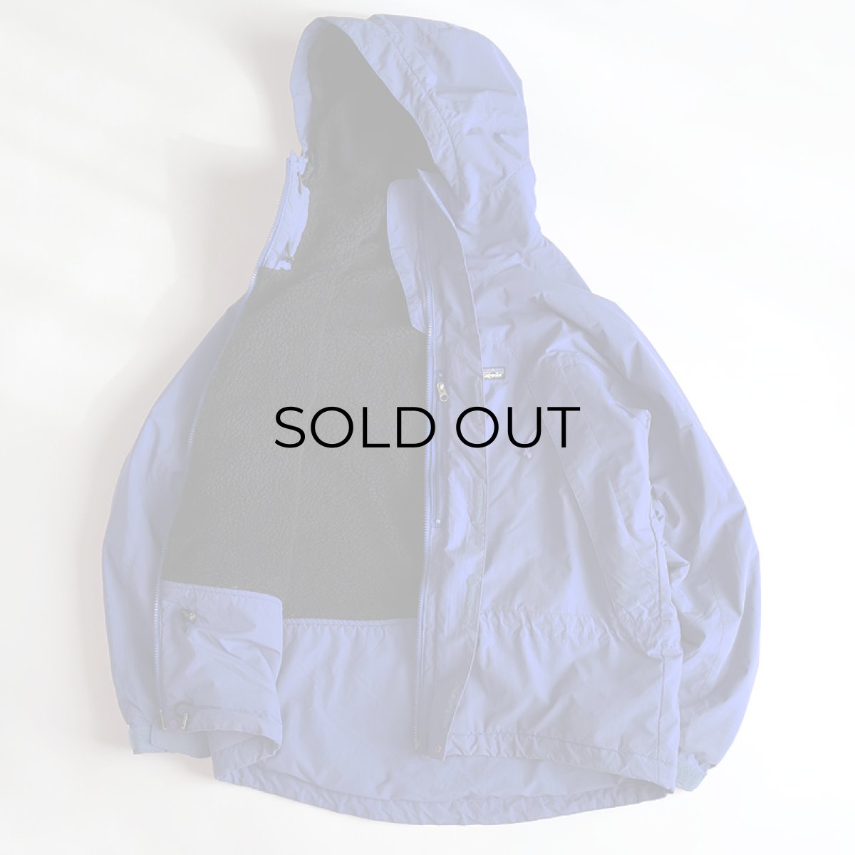 画像3: 99's Patagonia "INFURNO" NYLON BOA FLEECE LINING ZIP HOODED JACKET (3)