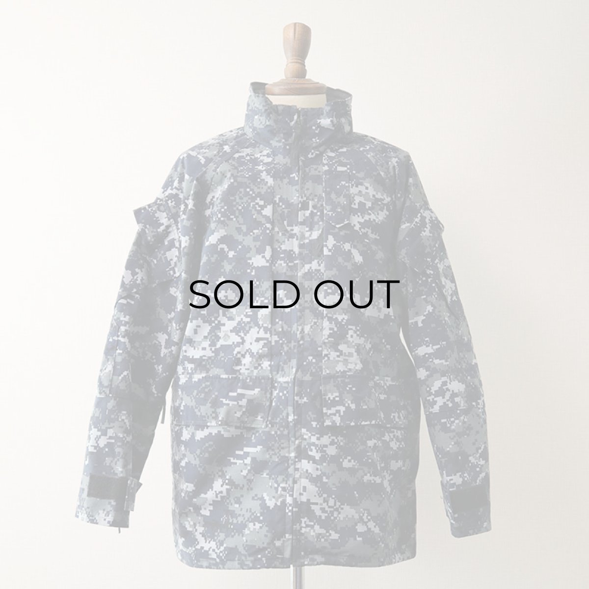 画像12: US NAVY GORE-TEX DIGITAL CAMOUFLAGE WORKING PARKA 【SMALL - REGULAR】 (12)