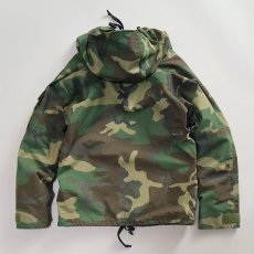 画像11: 80's US ARMY GORE-TEX WOODLAND CAMOUFLAGE EXTENDED COLD WEATHER PARKA "1st type" 【SMALL - SHORT】 (11)