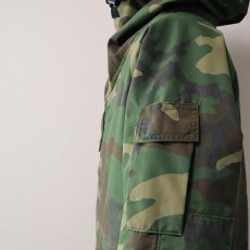 画像7: 80's US ARMY GORE-TEX WOODLAND CAMOUFLAGE EXTENDED COLD WEATHER PARKA "1st type" 【SMALL - SHORT】 (7)