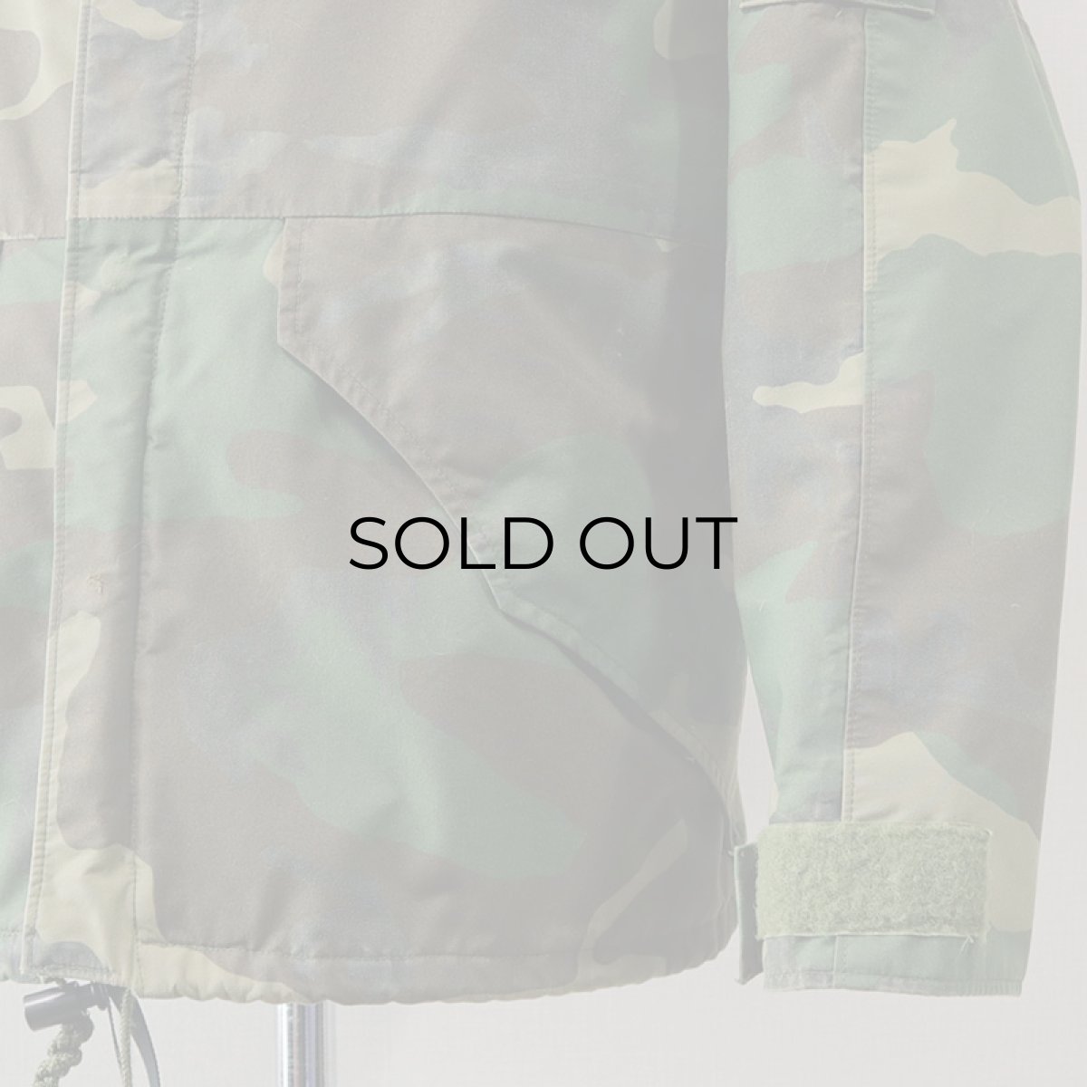 画像6: 80's US ARMY GORE-TEX WOODLAND CAMOUFLAGE EXTENDED COLD WEATHER PARKA "1st type" 【SMALL - SHORT】 (6)