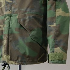 画像6: 80's US ARMY GORE-TEX WOODLAND CAMOUFLAGE EXTENDED COLD WEATHER PARKA "1st type" 【SMALL - SHORT】 (6)