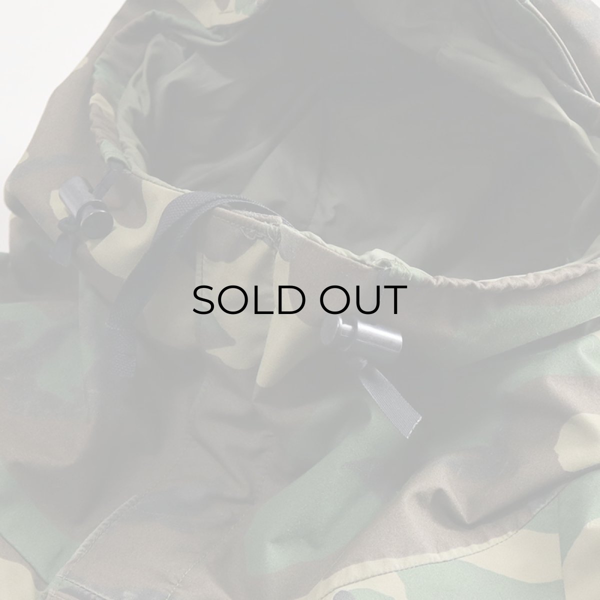 画像15: 80's US ARMY GORE-TEX WOODLAND CAMOUFLAGE EXTENDED COLD WEATHER PARKA "1st type" 【SMALL - SHORT】 (15)