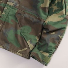 画像14: 80's US ARMY GORE-TEX WOODLAND CAMOUFLAGE EXTENDED COLD WEATHER PARKA "1st type" 【SMALL - SHORT】 (14)