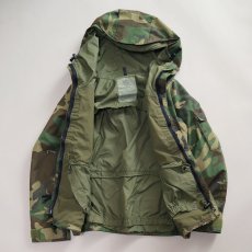 画像10: 80's US ARMY GORE-TEX WOODLAND CAMOUFLAGE EXTENDED COLD WEATHER PARKA "1st type" 【SMALL - SHORT】 (10)