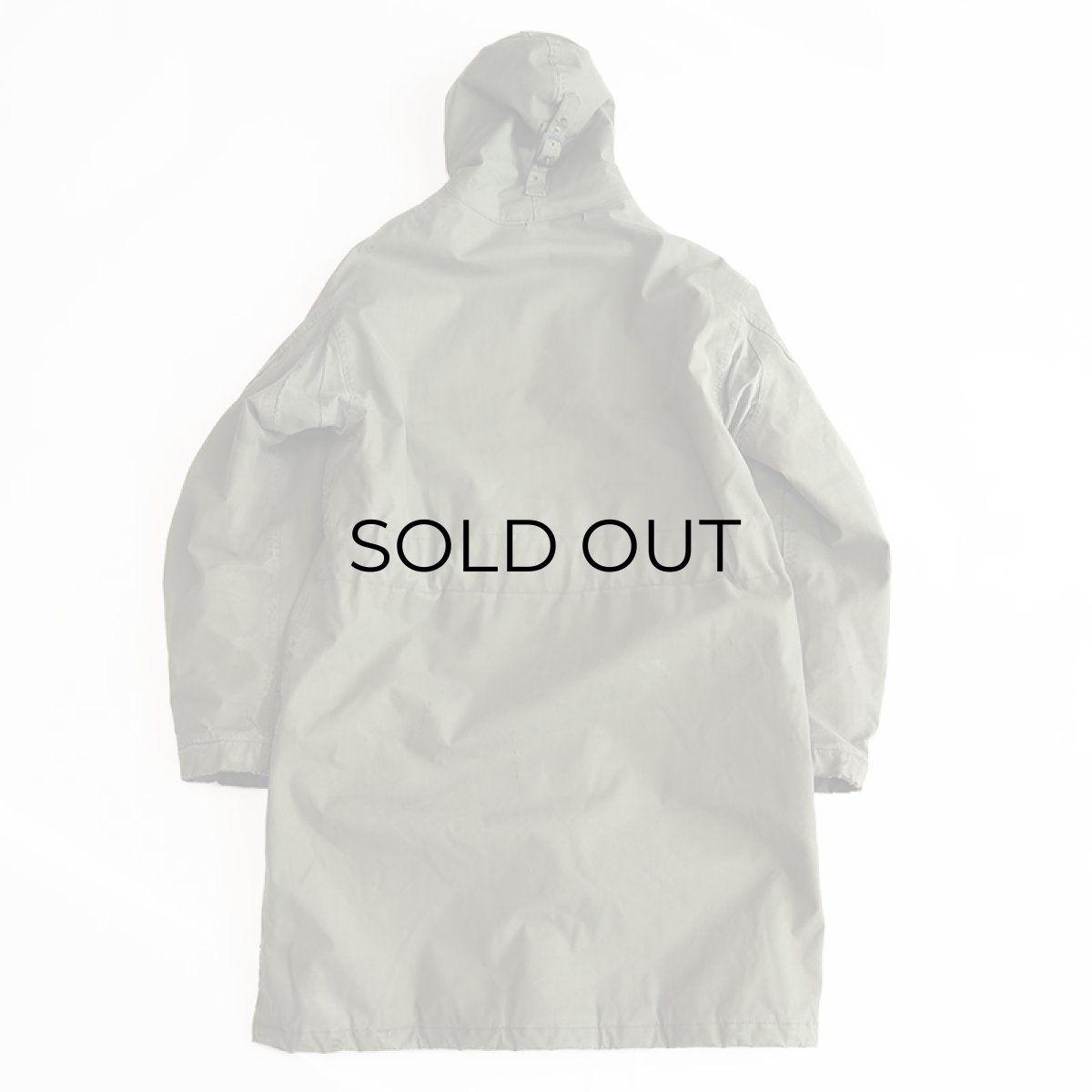 画像4: 40's US NAVY N-2 COTTON ALPACA LINING HOODED DECK COAT (4)