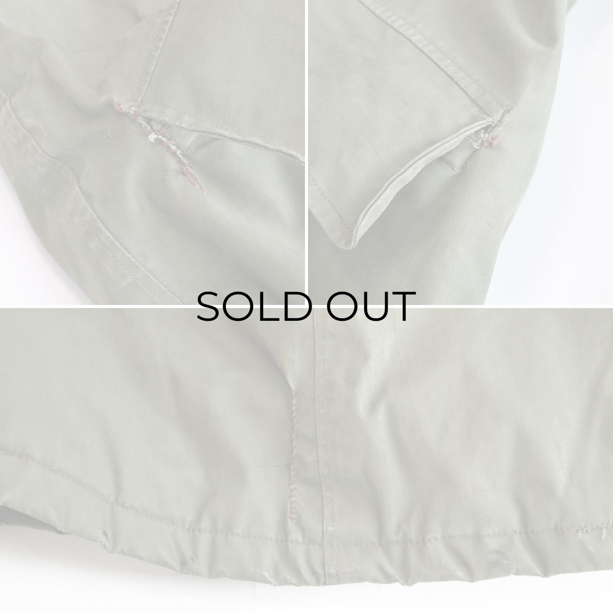 画像16: 40's US NAVY N-2 COTTON ALPACA LINING HOODED DECK COAT (16)