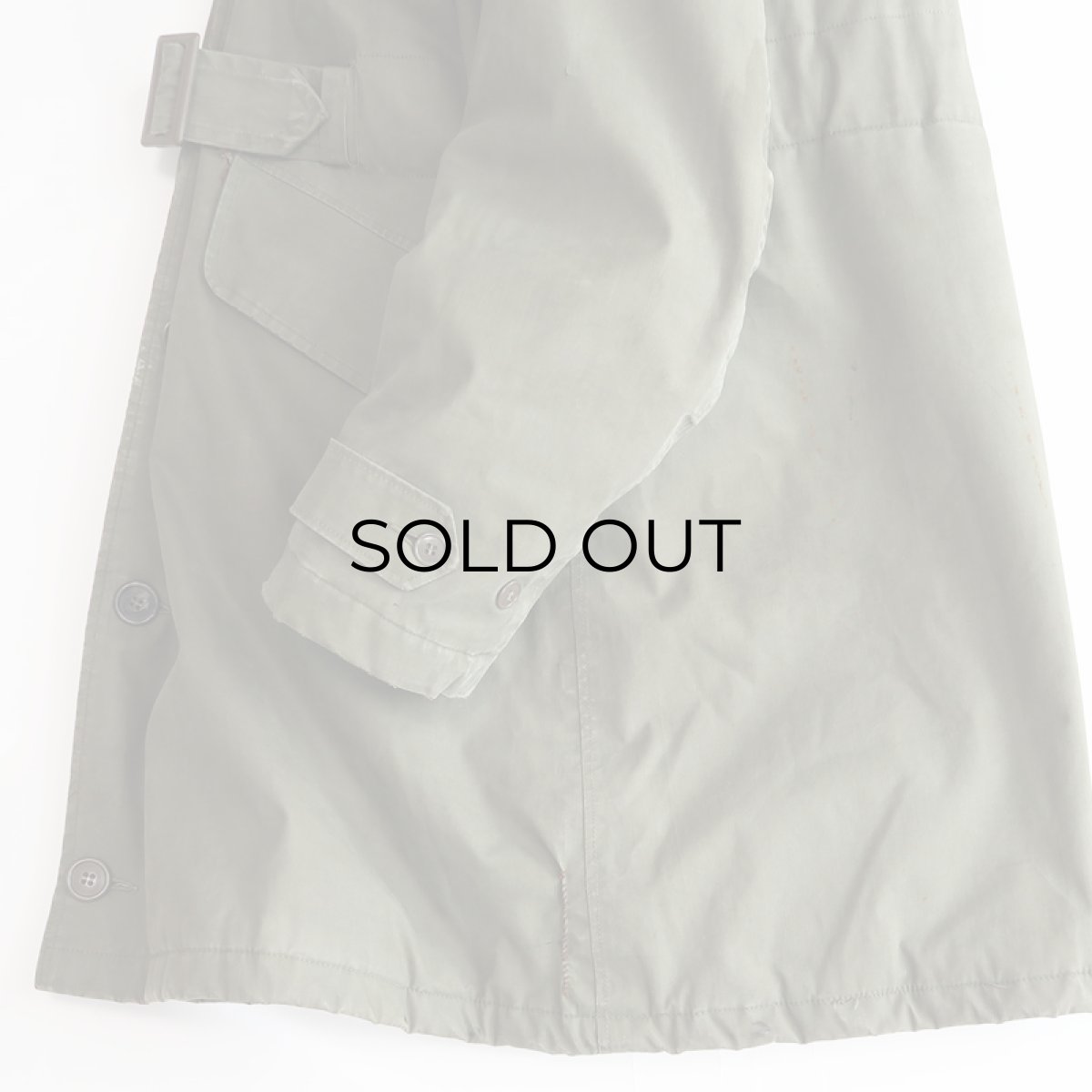 画像8: 40's US NAVY N-2 COTTON ALPACA LINING HOODED DECK COAT (8)