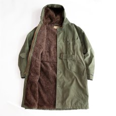 画像2: 40's US NAVY N-2 COTTON ALPACA LINING HOODED DECK COAT (2)