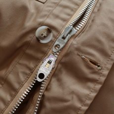 画像9: 〜80's FALCON BRAND "WOODS" COTTON NYLON HOODED ESKIMO DOWN COAT (9)