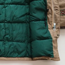 画像8: 〜80's FALCON BRAND "WOODS" COTTON NYLON HOODED ESKIMO DOWN COAT (8)