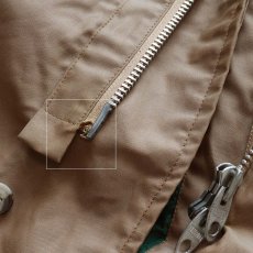 画像11: 〜80's FALCON BRAND "WOODS" COTTON NYLON HOODED ESKIMO DOWN COAT (11)
