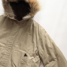 画像4: 80's Kelsey Trail COTTON NYLON HOODED PADDED ZIP ESKIMO COAT (4)