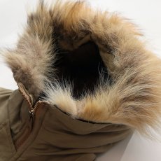 画像9: 80's Kelsey Trail COTTON NYLON HOODED PADDED ZIP ESKIMO COAT (9)