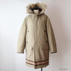 画像20: 80's Kelsey Trail COTTON NYLON HOODED PADDED ZIP ESKIMO COAT (20)