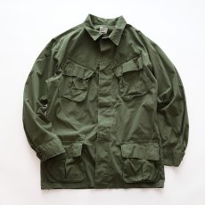 画像1: 60's US ARMY COTTON POPLIN JUNGLE FATIGUE JACKET "5th MODEL"【SIZE : MEDIUM-LONG】 (1)