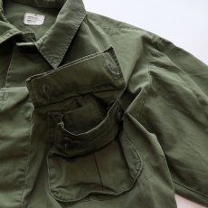 画像5: 60's US ARMY COTTON POPLIN JUNGLE FATIGUE JACKET "5th MODEL"【SIZE : MEDIUM-LONG】 (5)