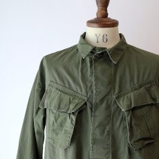 画像9: 60's US ARMY COTTON POPLIN JUNGLE FATIGUE JACKET "5th MODEL"【SIZE : MEDIUM-LONG】 (9)