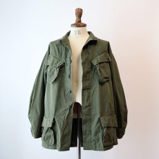 画像12: 60's US ARMY COTTON POPLIN JUNGLE FATIGUE JACKET "5th MODEL"【SIZE : MEDIUM-LONG】 (12)