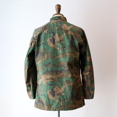 画像18: 70's US ARMY RIP-STOP COTTON POPLIN ERDL BROWN LEAF CAMOUFLAGE JUNGLE FATIGUE JACKET "5th MODEL"【SIZE : SMALL-REGULAR】 (18)