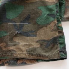 画像11: 70's US ARMY RIP-STOP COTTON POPLIN ERDL BROWN LEAF CAMOUFLAGE JUNGLE FATIGUE JACKET "5th MODEL"【SIZE : SMALL-REGULAR】 (11)