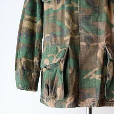 画像13: 70's US ARMY RIP-STOP COTTON POPLIN ERDL BROWN LEAF CAMOUFLAGE JUNGLE FATIGUE JACKET "5th MODEL"【SIZE : SMALL-REGULAR】 (13)