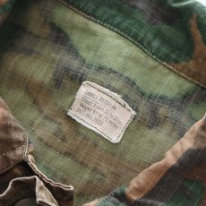 画像6: 70's US ARMY RIP-STOP COTTON POPLIN ERDL BROWN LEAF CAMOUFLAGE JUNGLE FATIGUE JACKET "5th MODEL"【SIZE : SMALL-REGULAR】 (6)