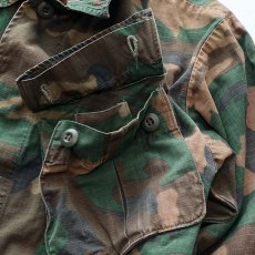 画像8: 70's US ARMY RIP-STOP COTTON POPLIN ERDL BROWN LEAF CAMOUFLAGE JUNGLE FATIGUE JACKET "5th MODEL"【SIZE : SMALL-REGULAR】 (8)