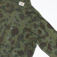 画像4: 60's KAMO COTTON DUCK HUNTER CAMOUFLAGE HUNTING JACKET (4)