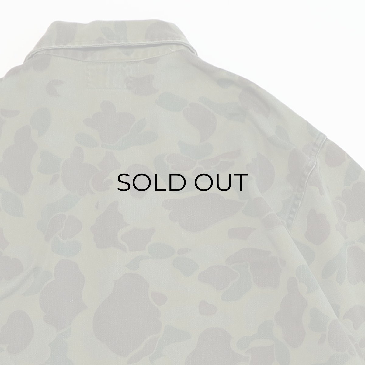 画像6: 60's KAMO COTTON DUCK HUNTER CAMOUFLAGE HUNTING JACKET (6)