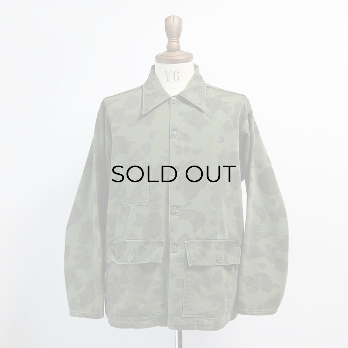 画像10: 60's KAMO COTTON DUCK HUNTER CAMOUFLAGE HUNTING JACKET (10)