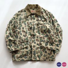 画像1: 50's Duxbak "Mohawk"  COTTON DUCK DUCK HUNTER CAMOUFLAGE HUNTING JACKET (1)