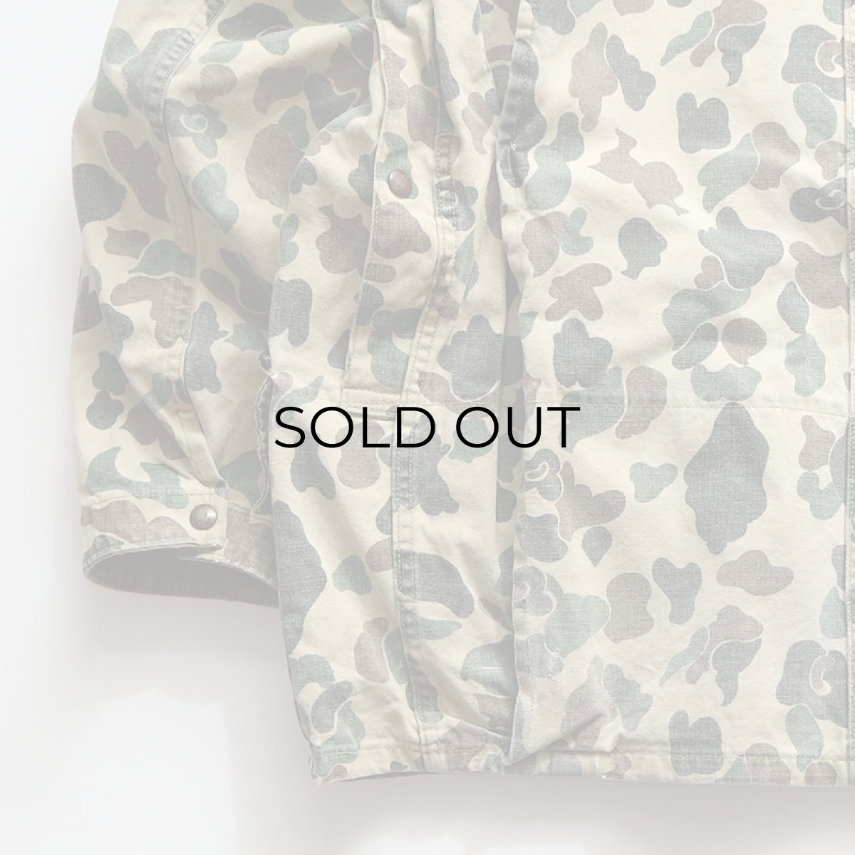 画像9: 50's Duxbak "Mohawk"  COTTON DUCK DUCK HUNTER CAMOUFLAGE HUNTING JACKET (9)