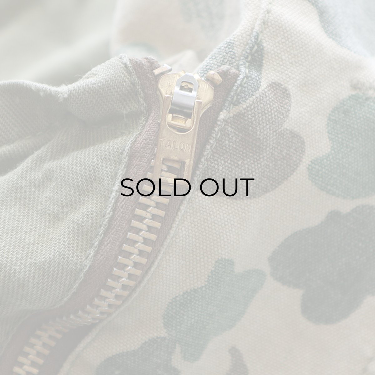 画像15: 50's Duxbak "Mohawk"  COTTON DUCK DUCK HUNTER CAMOUFLAGE HUNTING JACKET (15)