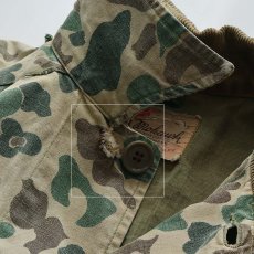 画像19: 50's Duxbak "Mohawk"  COTTON DUCK DUCK HUNTER CAMOUFLAGE HUNTING JACKET (19)