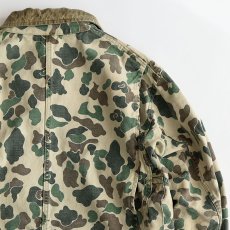 画像8: 50's Duxbak "Mohawk"  COTTON DUCK DUCK HUNTER CAMOUFLAGE HUNTING JACKET (8)