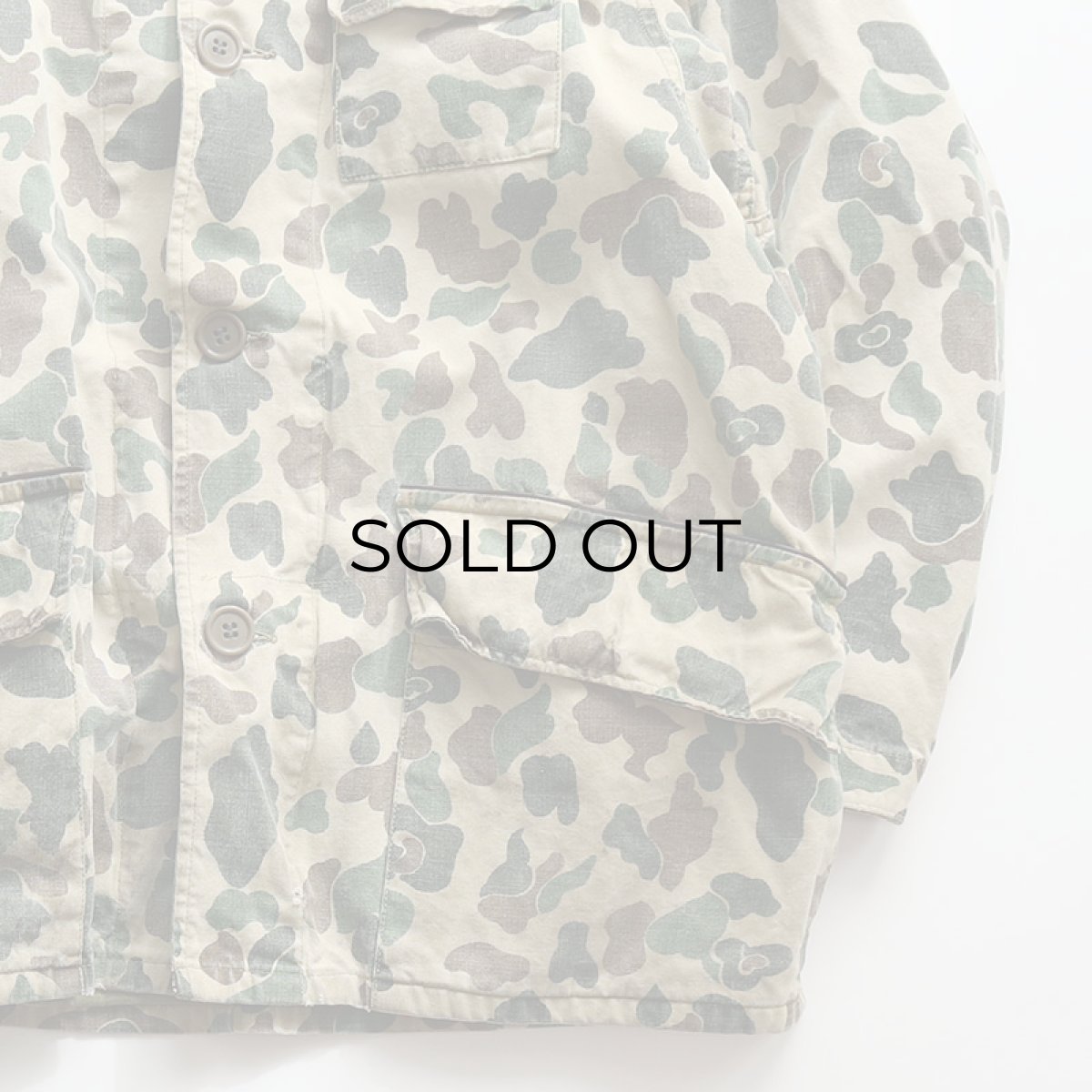画像6: 50's Duxbak "Mohawk"  COTTON DUCK DUCK HUNTER CAMOUFLAGE HUNTING JACKET (6)