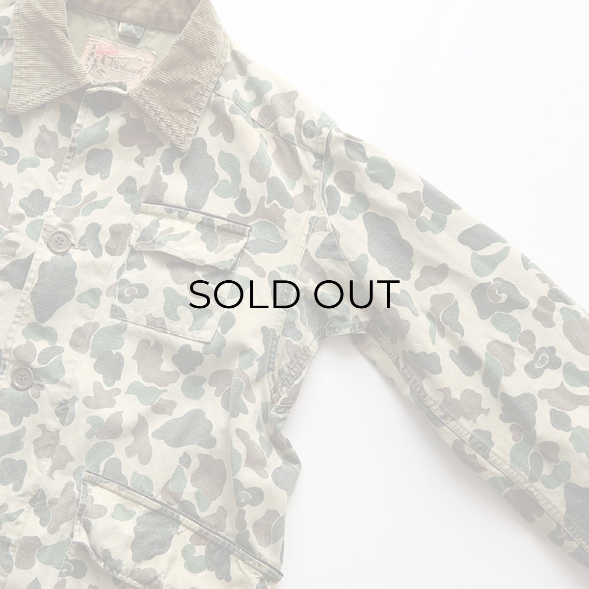 画像5: 50's Duxbak "Mohawk"  COTTON DUCK DUCK HUNTER CAMOUFLAGE HUNTING JACKET (5)