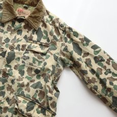 画像5: 50's Duxbak "Mohawk"  COTTON DUCK DUCK HUNTER CAMOUFLAGE HUNTING JACKET (5)