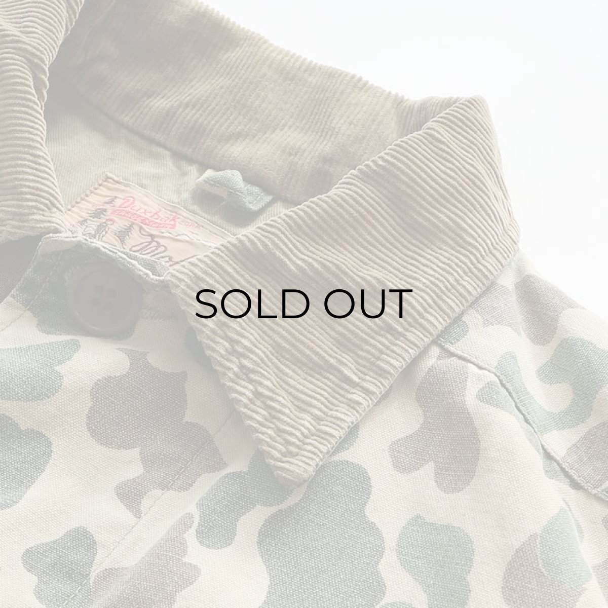 画像10: 50's Duxbak "Mohawk"  COTTON DUCK DUCK HUNTER CAMOUFLAGE HUNTING JACKET (10)