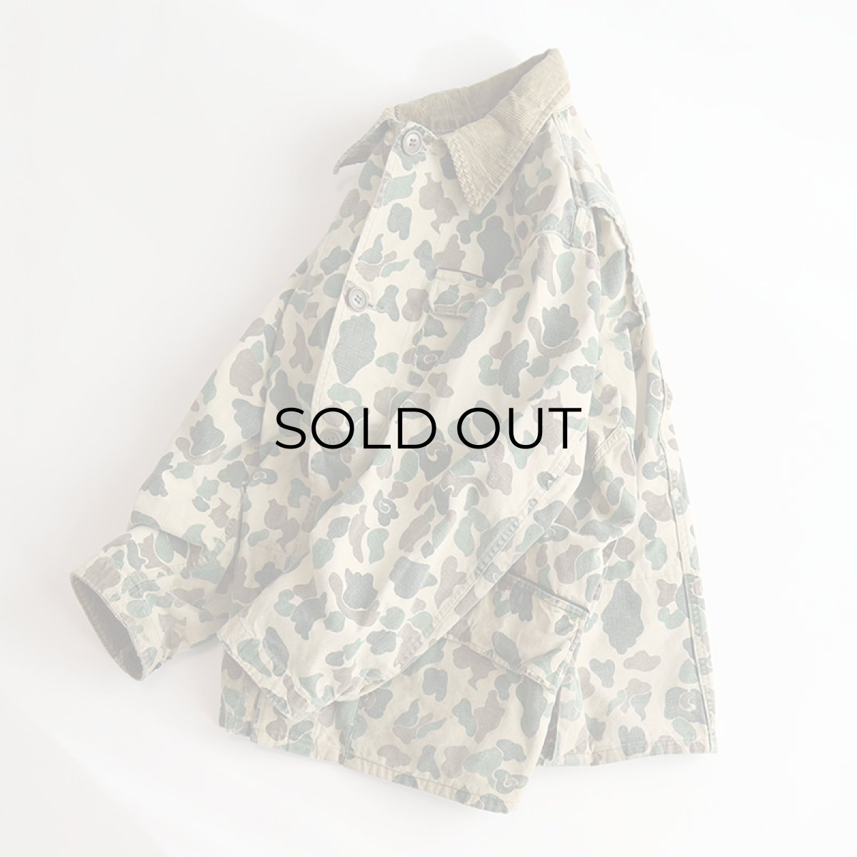 画像2: 50's Duxbak "Mohawk"  COTTON DUCK DUCK HUNTER CAMOUFLAGE HUNTING JACKET (2)