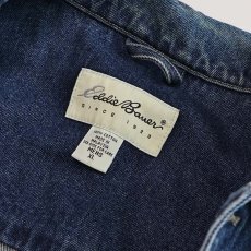 画像6: 90's Eddie Bauer COTTON DENIM 4P TRUCKER JACKET (6)